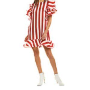 WHYDRESS red and white dress